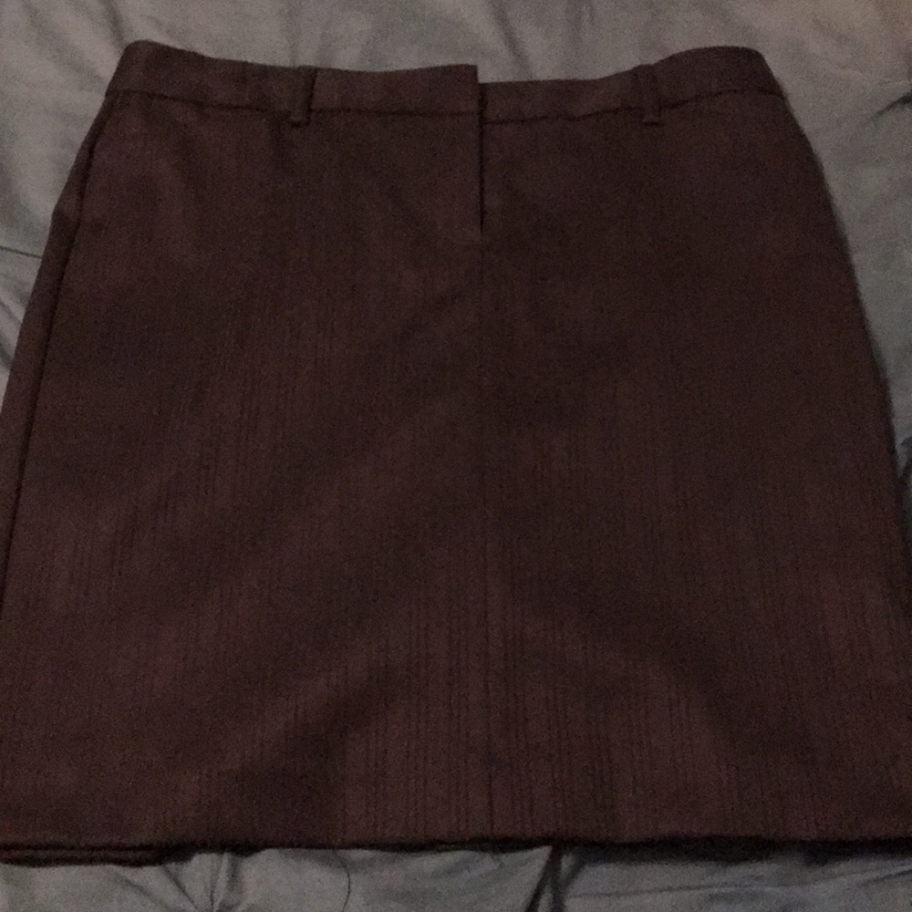 Pinstripe Express skirt